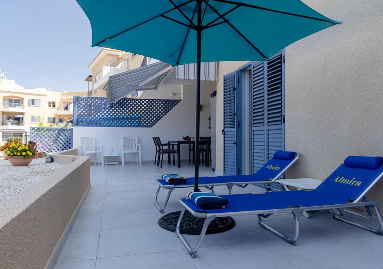 105 Kings Palace - Fabulous 2 Bed, 2 Bath, Large Patio With Garden - Sea Views Paphos Buitenkant foto
