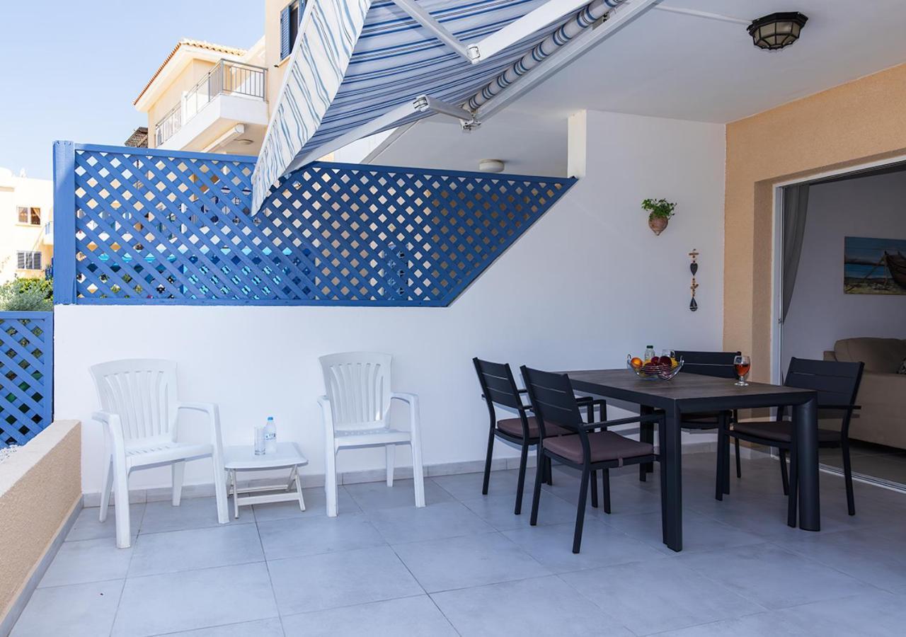 105 Kings Palace - Fabulous 2 Bed, 2 Bath, Large Patio With Garden - Sea Views Paphos Buitenkant foto